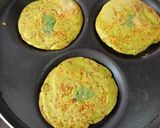 A picture of step 4 of Mini Mixed Dal Chilla.