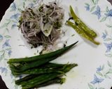 ঢেড়স ভর্তা (mashed okra) রেসিপির ধাপ 2 ছবি