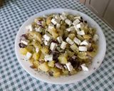 Une image de l'étape 13 de Salade de pommes de terre, chou blanc, oignon rouge et feta.