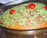 صورة لخطوة 3 من وصفة بسبوسة للتحلاية 😍