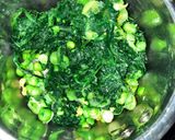 A picture of step 3 of Hara Bhara Kabab- A veg party starter.
