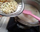 A picture of step 7 of Makhana kheer.