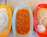 Csirkemell panko morzsás, kókuszos panírban recept fázis 2 fotója