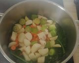Une image de l'étape 2 de Soupe verte.
