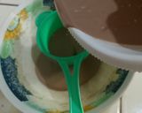 Foto langkah ke 2 dari resep Dadar Gulung Cokelat Isi Unti Kelapa.
