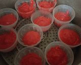 Foto langkah ke 5 dari resep Bolu Red Velvet Merah Putih ❤🤍.