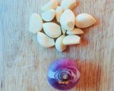 Hình bước làm 2 của món Cà pháo trộn mắm nêm
