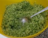 Foto del paso 1 de la receta: Pizza con base de brócoli y champiñón