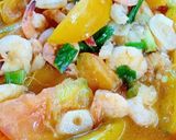 Foto langkah ke 8 dari resep Udang cha tomat.