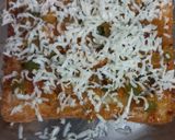 A picture of step 3 of Bread Pizza.