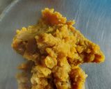 A picture of step 5 of Ghugni stuffed Paratha.
