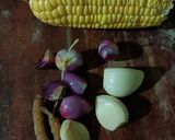 Foto langkah ke 1 dari resep Dadar Jagung bumbu temu kunci.