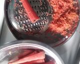 A picture of step 1 of Carrot pudding.
