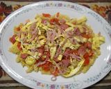 Foto del paso 9 de la receta: Fideos al horno o al micro con lo que había.