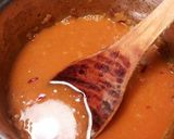 Foto del paso 13 de la receta Lomos de jurel, rellenos de gambas en salsa con un toque mejicano
