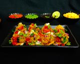 A picture of step 11 of Sev Puri.