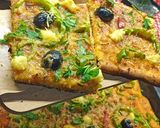 صورة لخطوة 5 من وصفة بيتزا كاري🍕بالسميد روعة روعة