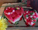 A picture of step 4 of Pink Hearts.