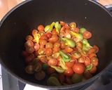 Une image de l'étape 5 de Soupe de légumes du jardin aux vermicelles.
