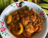 Foto langkah ke 5 dari resep Udang saos padang.