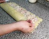 Foto del paso 6 de la receta: Rollo de patata relleno de atún/ enrollado/ brazo gitano/ sin horno