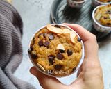 Gambar langkah 9 resipi Almond Banana Cupcake.