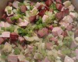 A picture of step 4 of Creamy Cajun Red Beans.
