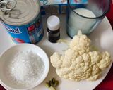 কলিফ্লাওয়ার আইসক্রিম (ফুলকপির আইসক্রিম) (cauliflower ice-cream recipe in Bengali) রেসিপির ধাপ 1 ছবি