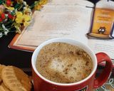हॉट मिल्की क्रिमी कॉफी (hot milky creamy coffee recipe in marathi) रेसिपी स्टेप 5 फोटो