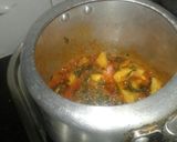 A picture of step 3 of Quick and tasty methi aloo ki sabzi.