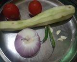 A picture of step 1 of Bottle gourd kofta.