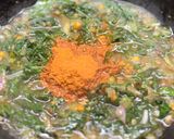 A picture of step 3 of Ganike soppu kootu:.