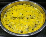 Hình bước làm 2 của món Chả trứng muối hấp