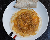 Foto del paso 2 de la receta: Fajitas con crema de boniato dulce y polen de abejas