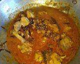 A picture of step 6 of Chicken mughlai.