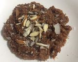 A picture of step 5 of Sohan halwa.