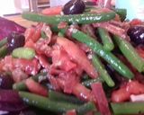 Foto del paso 4 de la receta: Ensalada de poroto verde, jamón serrano, tomate