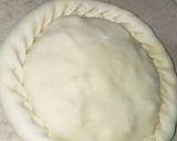 A picture of step 6 of Crispy Pizza Paratha😋😋😋.