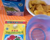 Foto langkah ke 1 dari resep Puding Mangga Fla Creamy.