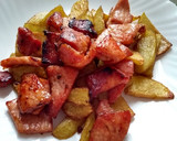 Foto del paso 5 de la receta: Lomo de cerdo con calabacín o patatas (a mi manera)