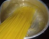 Foto langkah ke 1 dari resep Fetucini Carbonara Simpel Enak 😍.