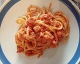 Foto del passaggio 3 della ricetta Pici con il sugo di baccalà