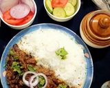 A picture of step 8 of Rajma Chawal.