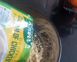 A picture of step 1 of Cream of Chicken Soup.