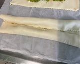 Une image de l'étape 5 de Feuilletés de knackis au pesto d'ail des ours, parmesan et pavot bleu.