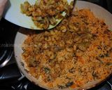 A picture of step 10 of Persian spicy prawn with rice.