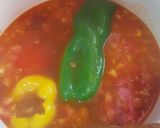 A picture of step 7 of Stuffed Peppers with Rice and Ground Beef (Nasi Mahsi, an Arab Specialty).