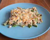 Foto del paso 9 de la receta: Quiche de Gambas, Ajetes y Espárragos Fit X