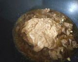 A picture of step 2 of Mutton White qourma.