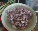 Foto langkah ke 1 dari resep Tumis Cumi Asin 🦑.